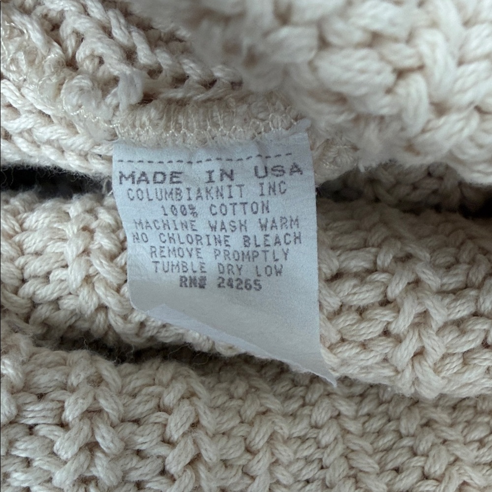 Free People Cream Knit Beanie - Picture 3 of 4